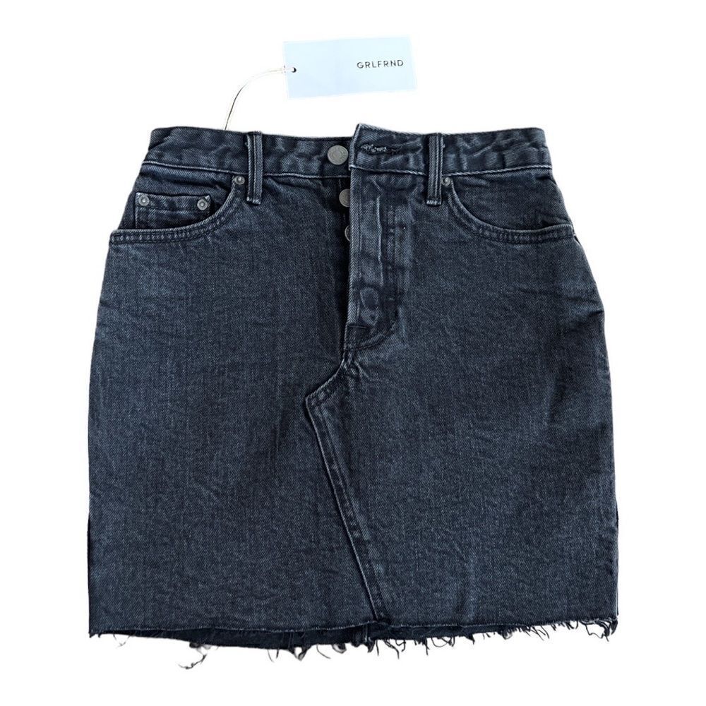 NWT GRLFRND Blaire Fly by Night Mini Skirt